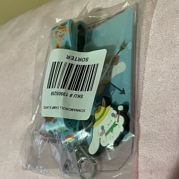 2/$20 Sale! Cinnamon roll camp lanyard new! - Picture 2 of 4